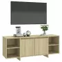 Mobile Porta TV Rovere Sonoma 130x35x50 cm in Truciolato