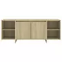 Mobile Porta TV Rovere Sonoma 130x35x50 cm in Truciolato