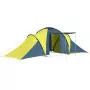 Tenda da Campeggio per 6 Persone Blu e Gialla