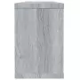 Mensole Cubo Muro 6 pz Grigio Sonoma 60x15x23 Legno Multistrato