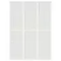 Divisorio Pieghevole 3 Pannelli Stile Giapponese 120x170 Bianco