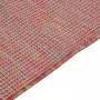 Tappeto da Esterni a Tessitura Piatta 120x170 cm Rosso