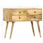 Credenza 85x40x71 cm in Legno Massello di Mango