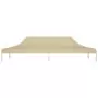 Tetto per Tendone per Feste 6x3 m Beige 270 g/m²