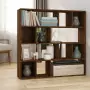 Libreria/Divisorio Rovere Marrone 105x24x102 cm