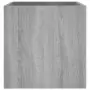 Fioriera Grigio Sonoma 40x40x40 cm in Legno Multistrato