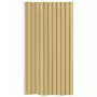 Paravento Balcone Giallo e Arancione 140x240 cm Tessuto Oxford