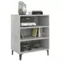 Credenza Grigio Cemento 57x35x70 cm in Truciolato