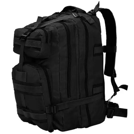 Zaino in Stile Militare 50 L Nero