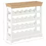 Mobile Portavini Bianco 70x22,5x70,5 cm in MDF