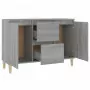 Credenza Grigio Sonoma 103,5x35x70 cm in Legno Ingegnerizzato