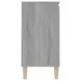 Credenza Grigio Sonoma 103,5x35x70 cm in Legno Ingegnerizzato