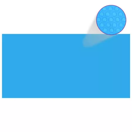 Copertura per Piscina Blu 975x488 cm PE