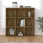 Libreria Rovere Fumo 98x30x98 cm