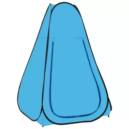 Tenda Doccia da Campeggio Apribile Blu