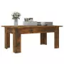 Tavolino da Salotto Rovere Fumo 100x60x42 cm Legno Multistrato