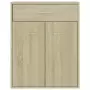 Credenza Rovere Sonoma 60x30x75 cm in Truciolato