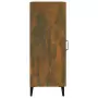 Credenza Rovere Fumo 34,5x34x90 cm in Legno Multistrato