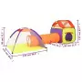 Tenda da Gioco per Bambini Multicolore 338x123x111 cm