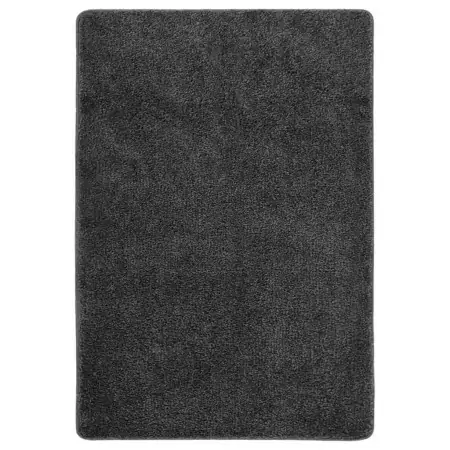 Tappeto Shaggy Grigio Scuro 120x170 cm Antiscivolo