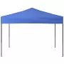 Tenda per Feste Pieghevole Blu 3x3 m