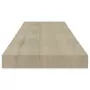 Scaffali a Parete 4 pz Rovere 80x23,5x3,8 cm in MDF