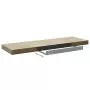 Scaffali a Parete 4 pz Rovere 80x23,5x3,8 cm in MDF