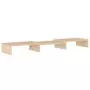 Supporto per Monitor 80x24x10,5 cm in Legno Massello di Pino