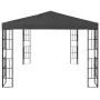 Gazebo con Stringa di Luci LED 3x4 m Antracite