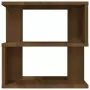 Tavolino da Salotto Rovere Marrone 40x40x40cm Legno Multistrato