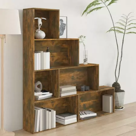 Libreria Rovere Fumo 155x24x160 cm