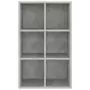 Libreria/Credenza Grigio Cemento 66x30x97,8 cm in Truciolato