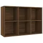 Libreria/Credenza Rovere Marrone 66x30x98 cm Legno Multistrato