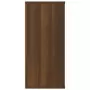 Libreria/Credenza Rovere Marrone 66x30x98 cm Legno Multistrato