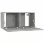 Mobile Porta TV Sospeso Grigio Cemento 60x30x30 cm