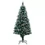 Set Albero Natale Artificiale con LED Palline e Pigne 150 cm