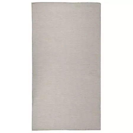 Tappeto da Esterni a Tessitura Piatta 80x150 cm Tortora