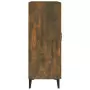 Credenza Rovere Fumo 69,5x34x90 cm in Legno Multistrato