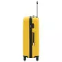 Set Trolley a Custodia Rigida 3 pz Giallo in ABS