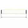 Rete da Badminton Regolabile 500x103x94-158 cm in Metallo