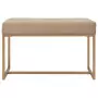 Panca 80 cm in Velluto Beige