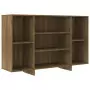 Credenza Marrone Rovere 120x30x75 cm in Truciolato