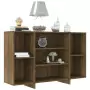 Credenza Marrone Rovere 120x30x75 cm in Truciolato