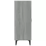 Credenza Grigio Sonoma 70x34x90 cm in Legno Multistrato