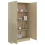 Libreria Rovere Sonoma 82,5x30,5x150 cm in Truciolato