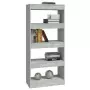 Libreria/Divisorio Grigio Cemento 60x30x135cm Legno Multistrato