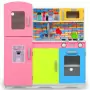 Cucina Giocattolo per Bambini in MDF 80x30x85 cm Multicolore