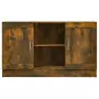 Credenza Rovere Fumo 120x30,5x70 cm in Legno Multistrato