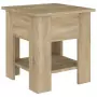 Tavolino da Salotto Rovere Sonoma 40x40x42 cm Legno Multistrato