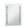 Specchio da Parete a LED per Bagno 50x60 cm